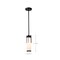 Nuvo Roselle - Mini Pendant - Matte Black with White Glass 60/8053 - alternate 4